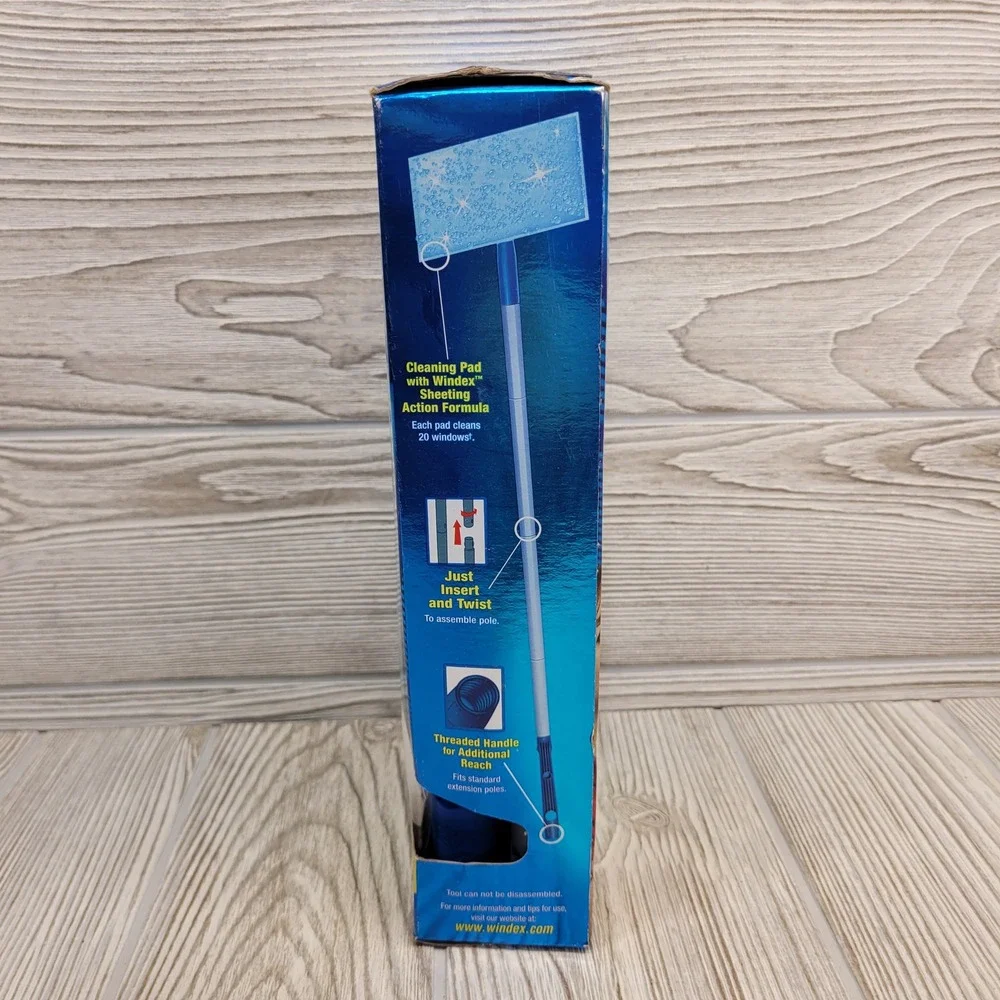 Windex Outdoor All In One Glass Cleaning Tool Telescoping Window Cleaner Sealed‎